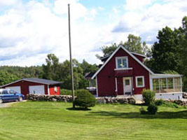 Ferienhaus Karlsson von der Seite